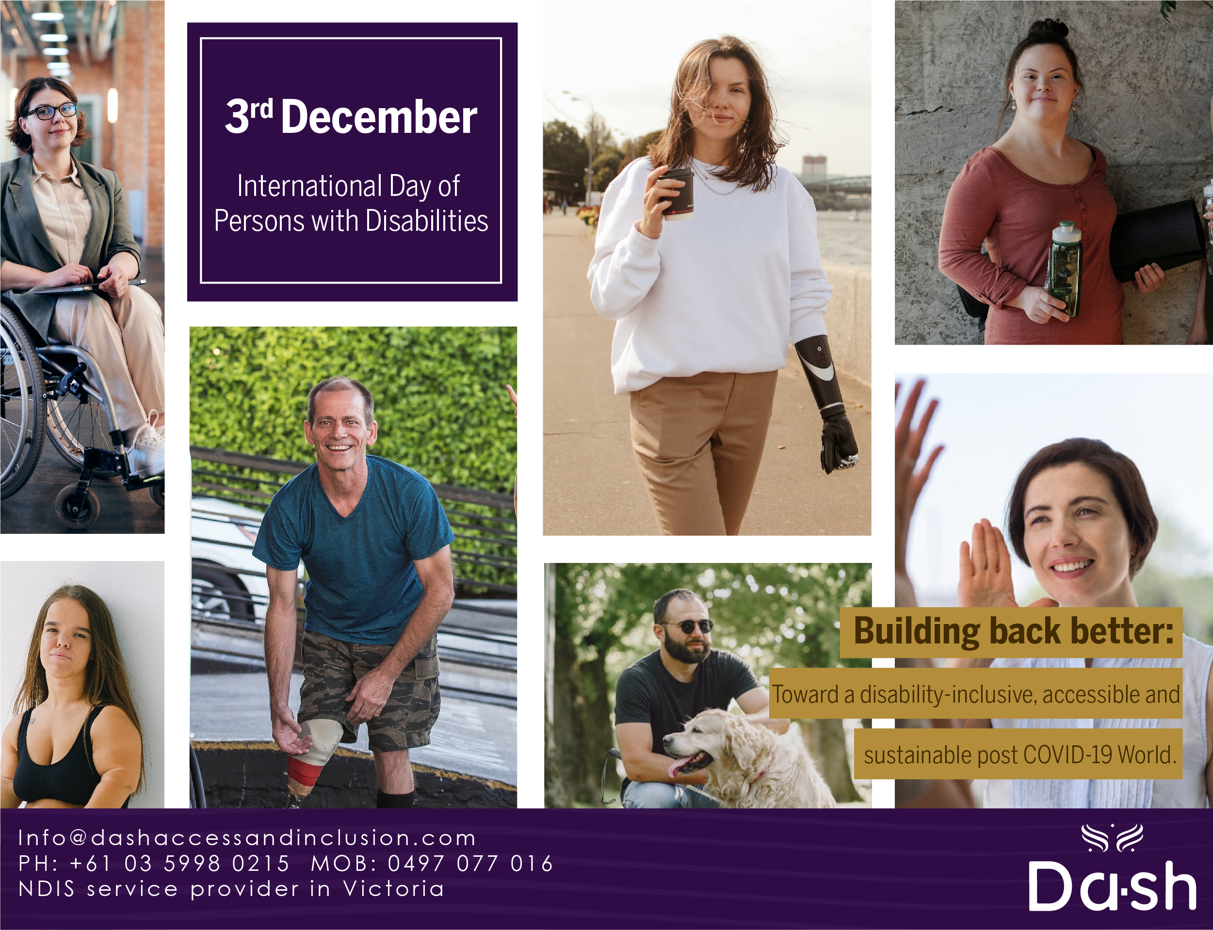 Dec 3rd, International Day of Persons with Disability